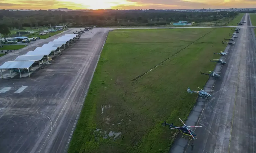 Imagem Base Aérea de Canoas